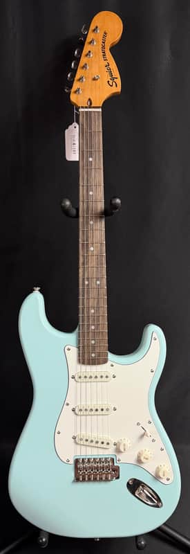 Squier FSR Classic Vibe 70's Stratocaster Electric Guitar Sonic Blue Finish (037) image 1
