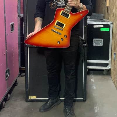 Hamer Sunburst Explorer ex GUNS 'N' ROSES 2000 Cherry Sunburst image 1