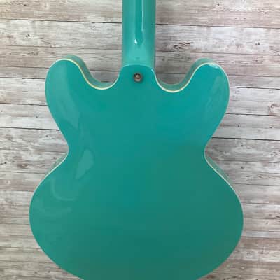 Used Epiphone  Casino VT 90s - Turqouise image 11