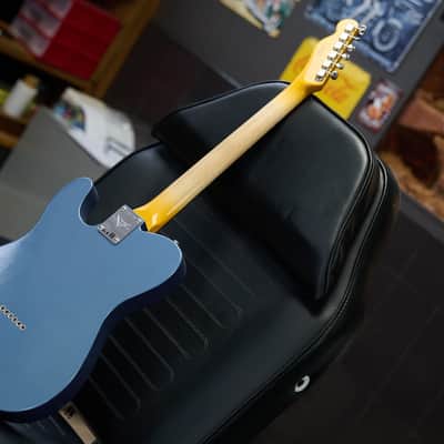Fender Custom Shop '61 Telecaster Deluxe Lush Closet Classic - Super Aged Lake Placid Blue image 10