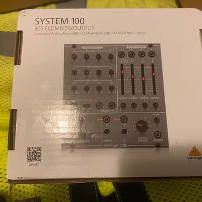Behringer 305 EQ/Mixer/Output Eurorack Synthesizer Module 2020 - Present - Gray image 2