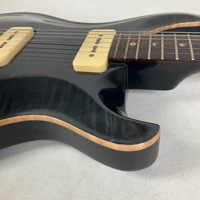 1999 PRS McCarty Soapbar 10 Electric Guitar Black Brown Woodgrain With Case image 16