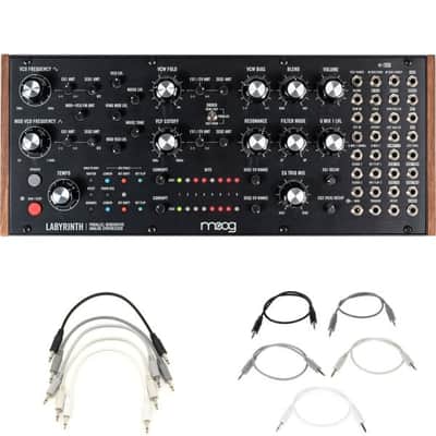 Moog Labyrinth Semi-modular Parallel Generative Analog Synthesizer with Patch Cables image 2