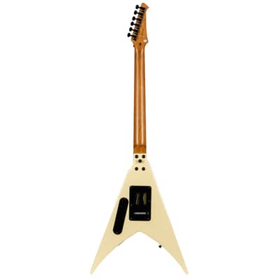 Spira V-420 AWH V-Style Roasted Poplar Body Canadian Roasted Maple Neck 6-String Electric Guitar image 2