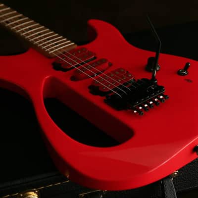 Kramer CK110 Tatsuya Signature Model Red/Orange & Kinsman Hard Case image 8
