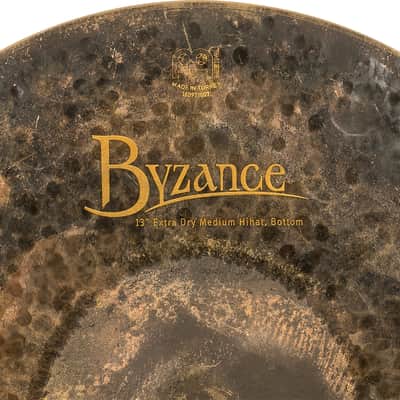 MEINL B13EDMH Byzance Extra Dry Medium HiHat 13 Zoll raw image 10