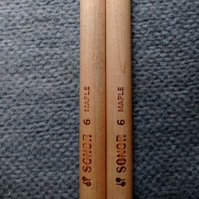 Vintage Sonor "Maple 6" Drum Sticks - Rare 1980s/90s Made in W.Germany image 6