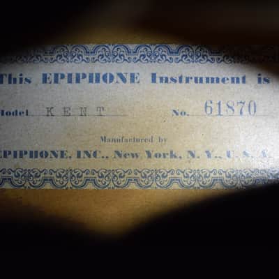 1951 Epiphone Kent image 6