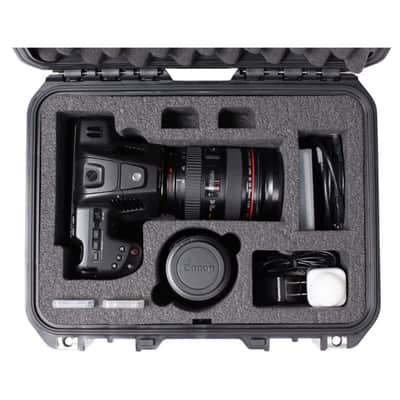SKB Cases iSeries 1309-6 Camera Case with Custom Foam Interior for Blackmagic Design Pocket Cinema Camera 6K Pro and Accessories image 5