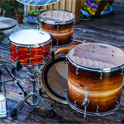 Polmuz Maple Model 1 - 20/13/18 - Artist Jatoba to Natural Fade image 7