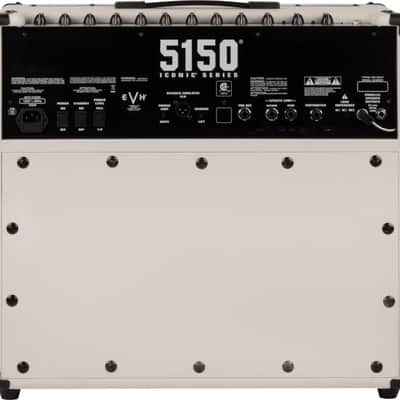 Mint EVH  5150 Iconic Series 40W Tube Guitar Amplifier Combo, Ivory #2257100410 image 2