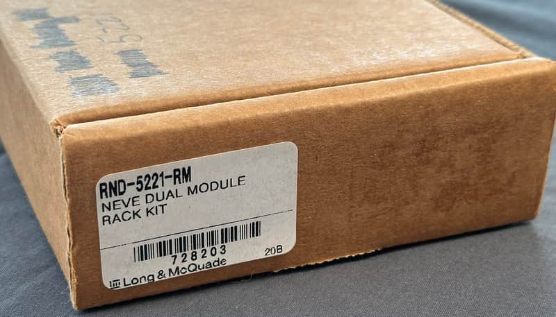 Rupert Neve Designs 5221-RM Horizontal Joining Kit 2020's - Silver image 1