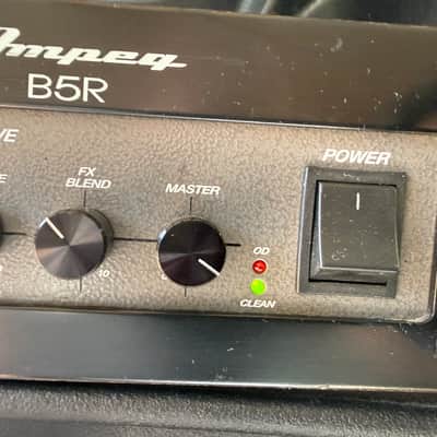 Ampeg B5R Bass Dual-Channel Amp Head +OCTAVE/DIST w Flight Case 1 OWNER USA Made image 10