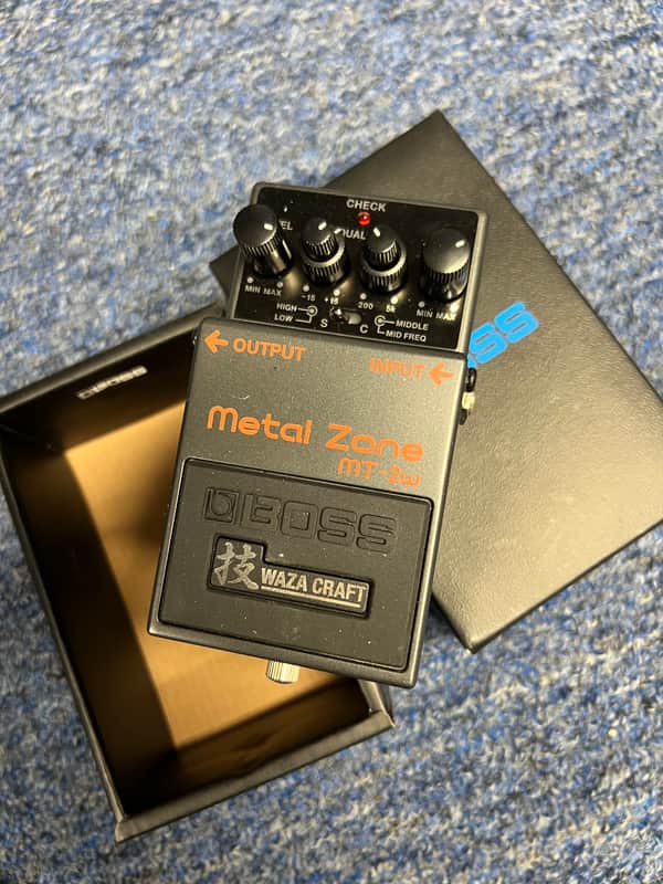 Boss MT-2W Metal Zone Waza Craft 2018 - Present - Black image 1