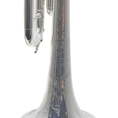 S.E. Shires Q10RS Q-Series Professional Bb Trumpet in Silver Plate SN Q33774 image 2