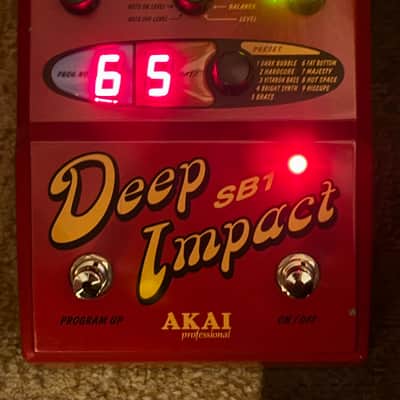 Akai Deep Impact SB1 Bass Synth – Very Good – Original Matching Serial Box + PSU image 3