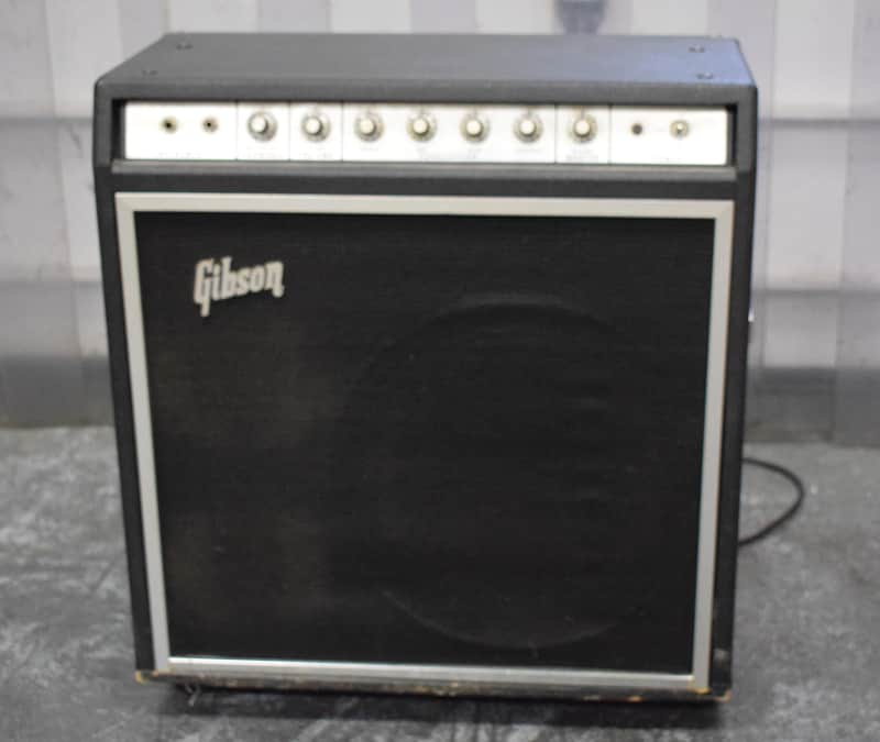 Gibson Vintage 70s G-100B 1 x 15" Bass Combo Amp image 1