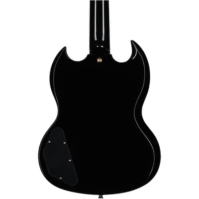 Epiphone Inspired by Gibson SG Custom Electric Guitar (with Gig Bag), Ebony image 5