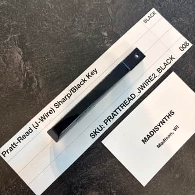 ORIGINAL Pratt Read Replacement SHARP/BLACK Key (J-Wire Keybeds) for ARP 2500/2600, Moog Minimoog, Oberheim OBX/OBXa/OB8, Sequential Prophet-5/10, PPG Wave 2.2 and more