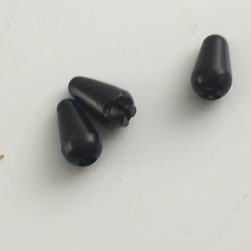 Lot of 3 Vintage Style Fender Tips For Stratocaster Switch Aged Relic MIJ YM-50 image 1