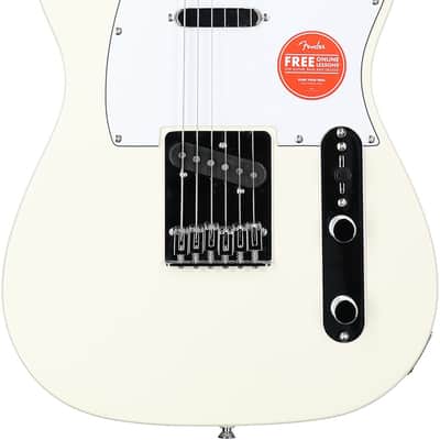 Squier Affinity Telecaster Electric Guitar, Laurel Fingerboard, Olympic White image 3