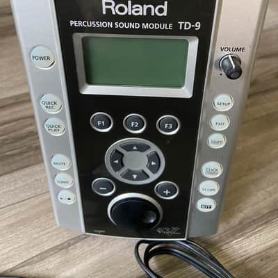 Roland TD-9 V-Drum Sound Module with wiring harness and mounts image 3