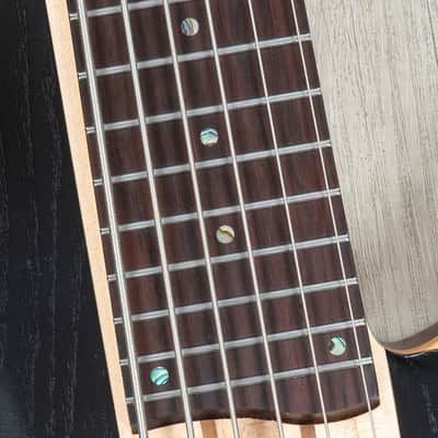 Ibanez BTB866SC BTB Bass Workshop 6-String Bass, Rosewood, Weathered Black image 6