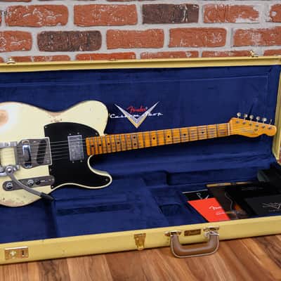 Fender Custom Shop SR25 CuNiFe Blackguard Telecaster Heavy Relic Tomatillo Green 2025 w/OHSC image 2