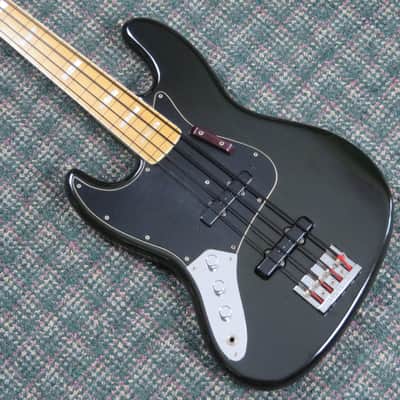 1975 Fender Jazz Bass Black Left Handed! Lefty, LH! image 2