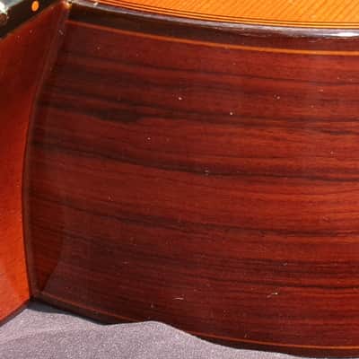 1973 Kazuo Yairi YC-50 Handcrafted Classical Guitar Jacaranda +Hard Case plus more extras image 17