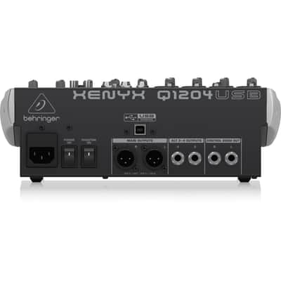 Behringer Xenyx Q1204USB Mixer with USB image 5