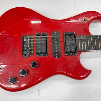 Electra Westone X185 Phoenix Red 1984 Electric Guitar signed by Keb' Mo' House of Blues as-is image 2