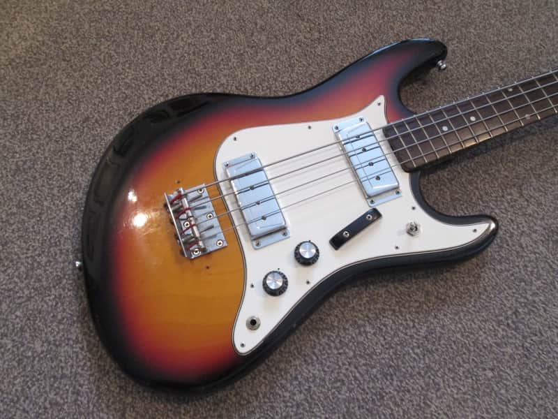 Commodore bass seventies sunburst image 1