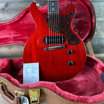 Gibson Les Paul Junior Doublecut W/Tortoise Pickguard - Vintage Cherry 221850033 image 11
