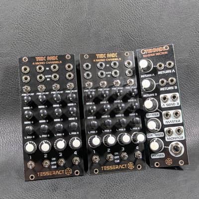 Tesseract Tex mix eurorack performance mixer - Black image 1
