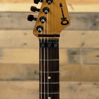 Charvel Pro-Mod Relic San Dimas Style 1 HH Electric Guitar Weathered White w/ Gigbag image 6