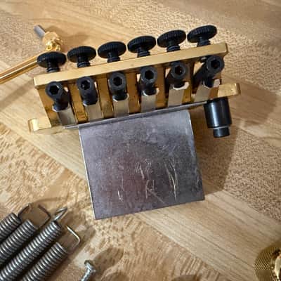 Schaller S-FRT II Floyd Rose Tremolo - Gold image 4
