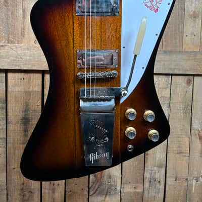 Gibson Custom 1963 Firebird V with Maestro Vibrola VOS - Vintage Sunburst (**Scratch and Dent**) image 1