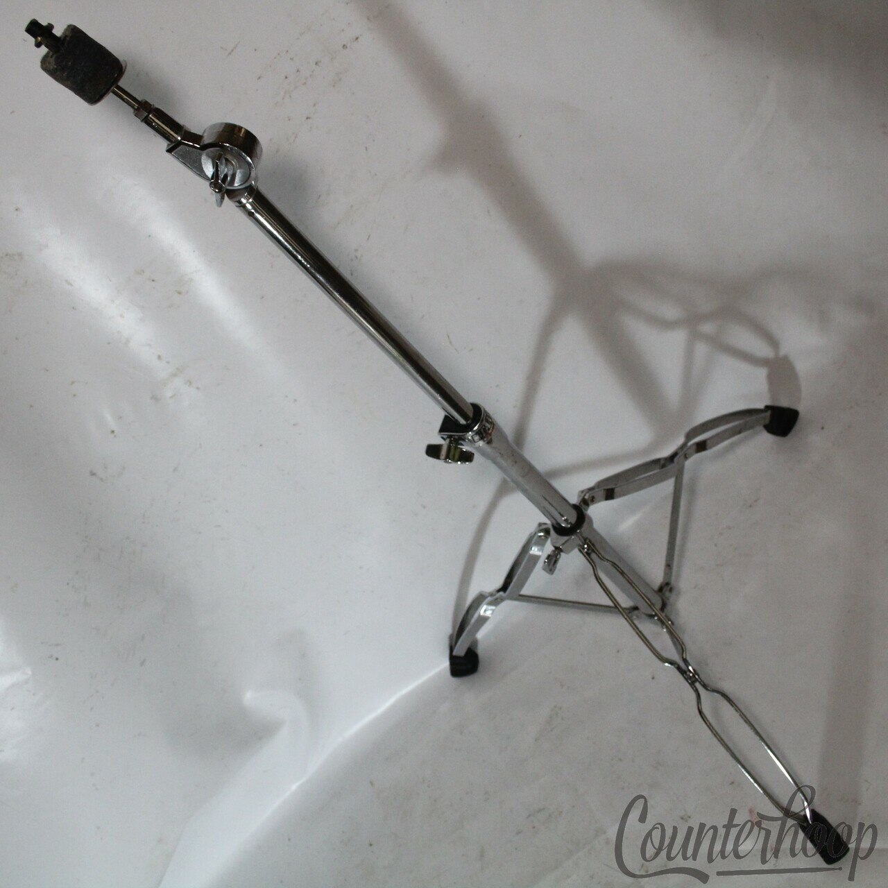 Tama Roadpro Cymbal Stand Straight Ride Double-Braced Chrome Japan Tilter* — main photograph