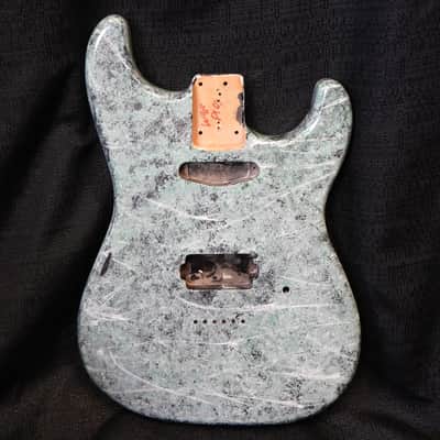 1993 ESP Japan Custom Shop Strat Alder Body - Marble Paint image 1