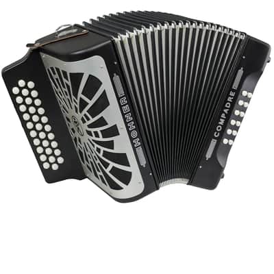 Hohner Compadre EAD (MI) Button Accordion Black image 4
