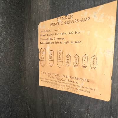 Fender Princeton Reverb 1974 Silverface - Excellent Condition - Never Gigged- Philly PU/Delivery Only image 3