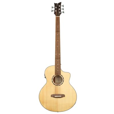 Ortega D7CE-5 Deep Series 7 Spruce Top Mahogany Neck Medium Scale 5-String Acoustic-Electric Bass Guitar image 3