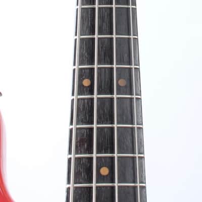 1964 Fender Jazz Bass fiesta red image 4