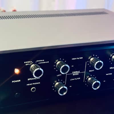 💥💥💥 Vintage Sansui AU-555 Stereo Amplifier - Serviced + Cleaned image 4