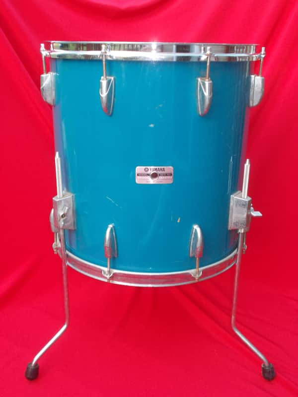 Vintage Yamaha FT-816 Tour Custom Cobalt Blue 16" Floor Tom Drum image 1