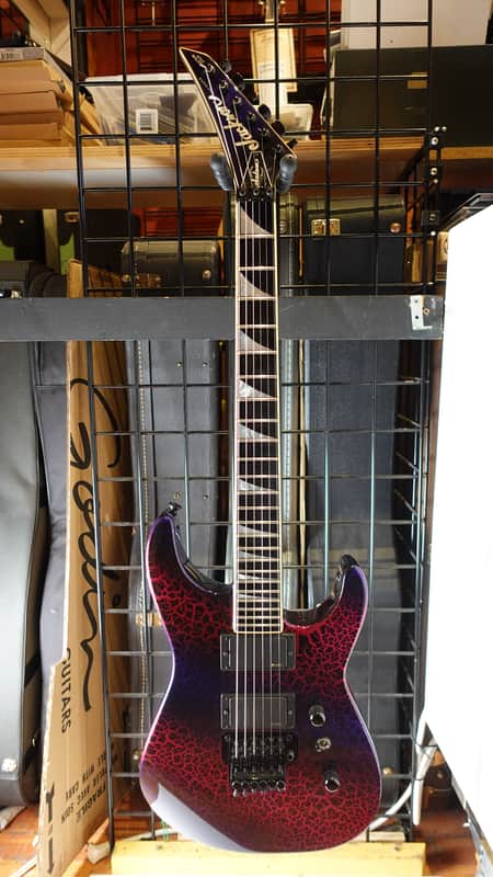 Jackson Custom Shop SL2H  2007 - Dan Lawrence Crackle - NAMM Guitar image 1