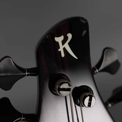 Martin Keith Elfin Mid 2010's - Dark Maroon Woodgrain image 14