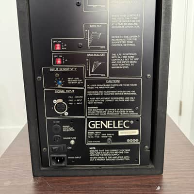 Genelec 1031A 8" Powered Nearfield Studio Monitor (Pair) 1991 - 2005 - Black image 2