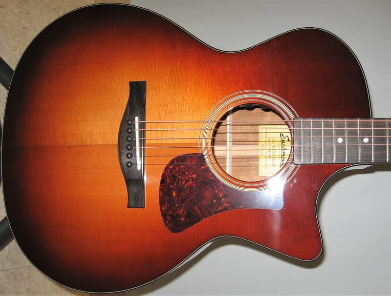 Eastman AC222CE-DLX-GB Acoustic Electric Guitar w/Case 2025 - Goldburst image 1